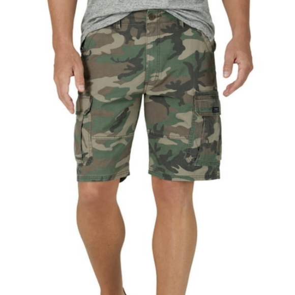 Wrangler Shorts Mens Wrangler Camo Cargo Shorts W Flex Relaxed Fit